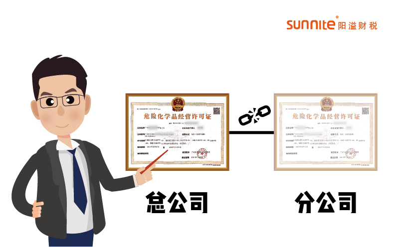分公司可以辦危險(xiǎn)化學(xué)品經(jīng)營(yíng)許可證嗎？